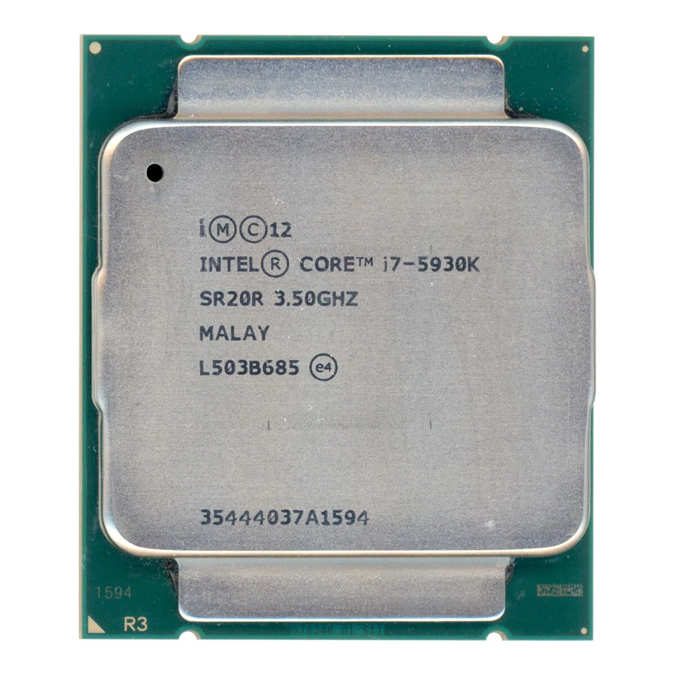 Processore CPU Intel Core i7-5930K 3.5GHz SR20R Presa 2011-3 - Immagine 1 di 1