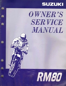 OEM Genuine Suzuki Dealer/Owner's Service/Repair Manual 1996-1997 RM80 - Picture 1 of 2