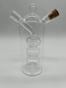 Cruet Öl und Essig Klarglas Flasche - Bild 1 von 5