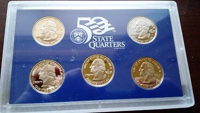 2004 US State Quarter Proof Set with CoA - Image 1 of 4