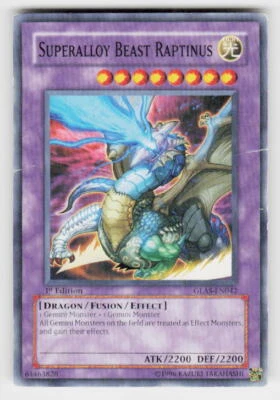 Gladiator's Assault #GLAS-EN042 Superalloy Beast Raptinus - Image 1 of 2