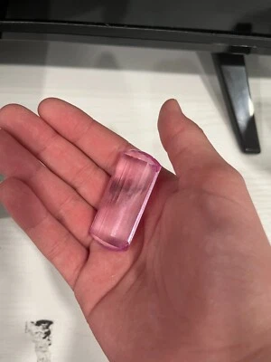 Piedra preciosa suelta de kuncita rosa natural de 177,60 quilates - grado de coleccionista, limpieza de ojos Foto 1 de 4