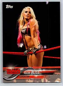 2018 Topps WWE Then Now Forever Alexa Bliss #102 - Picture 1 of 2