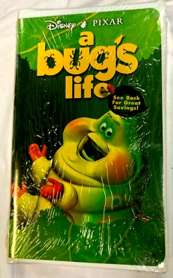 A Bugs Life (VHS, 1999) Sealed Heimlich Clam Shell Case, Disney Pixar Brand New - Image 1 of 4