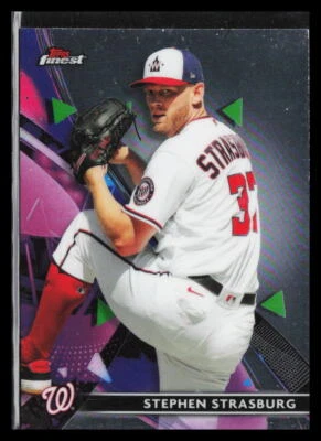 2021 Finest Stephen Strasburg #51 - Image 1 of 2