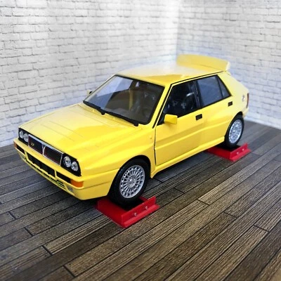 4 x rulli ruota / rampe per modellino auto in scala 1:24 Diorama garage / off... - Immagine 1 di 4