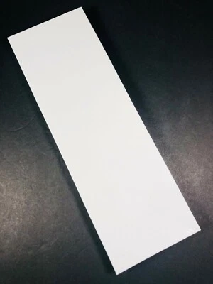 Nueva Caja de Regalo BLANCA para Corbata L 14" x W 5" x D .75" Foto 1 de 4