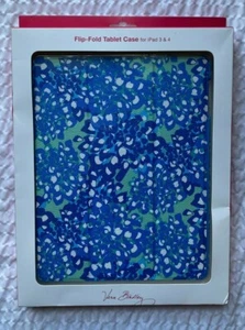 Vera Bradley Flip-Fold Tablet Case in BLOOMS BLUE 14679-564 + NEW + FREE SHIPPIN - Picture 1 of 7