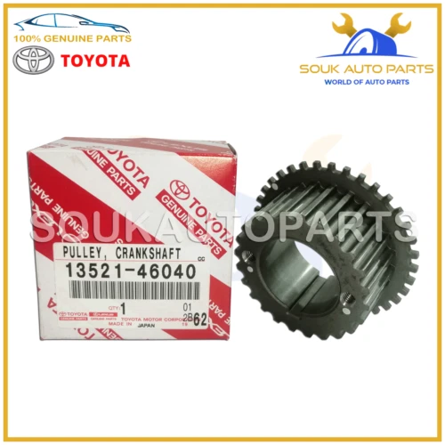 13521-46040 Originale Toyota Albero Distribuzione Puleggia Cresta Lexus IS300 Foto 1 de 1