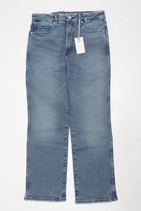Good American Good Curve Straight Jeans GCSNF602T Size 10/30 Inseam 28" - Picture 1 of 5
