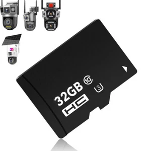 32GB Memory Card Class 10 Micro Card for Solar Security Camera Surveillance - Picture 1 of 20