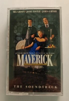 Maverick The Soundtrack Cassette SEALED Atlantic Vince Gill Waylon Jennings - Image 1 of 4