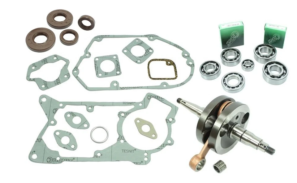 Lager Dichtungen Simmerringe braun Motor Kurbelwelle für Simson S51 SR50 Schwalb - Bild 1 von 1