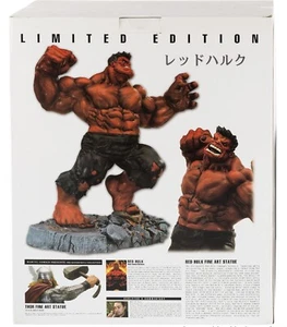 SEALED/New! Marvel Red Hulk Fine Art Statue LE 1000 (Kotobukiya, 2010) Movie - Picture 1 of 5