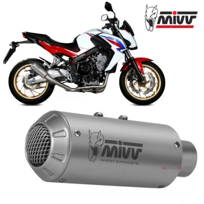 Scarico Completo MIVV MK3 Inox per HONDA CB 650 F 2014 > 2018 - Immagine 1 di 4
