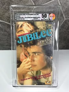 Jubilee VHS 1984 VGA Graded Sealed Watermarks Media/Meda 1st Print PUNK CULT - Picture 1 of 10