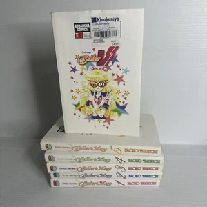 Pretty Guardian Sailor Moon Manga Set Volumes 1-5 English & Codename Vol 1 Books - Picture 1 of 9