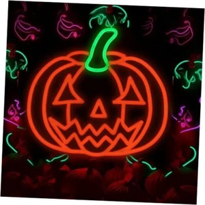 Halloween Neon Sign, Halloween Neon Light Battery or Usb Powered for Pumpkin - Picture 1 of 5