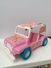 Jeep poussette vintage Barbie Beach avec auvent 1990 avec boîte d'origine