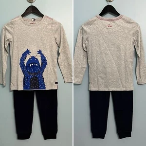 NWT Joules Boys Size 9-10 Yr Monster Long Sleeve Top and Pant Outfit - Picture 1 of 11