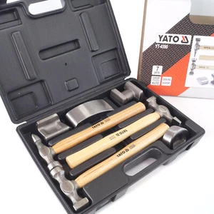 YATO Karosserie Ausbeulwerkzeug Satz Ausbeul-Hammer Ausbeulhammer Set 7-tlg - Bild 1 von 3