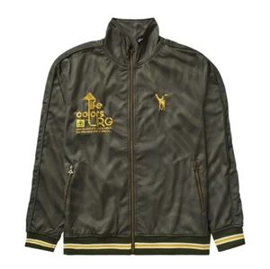 LRG Lifted Research Group Life Insight Track Jacket - Greey/Grey - Men's Size S - Picture 1 of 10