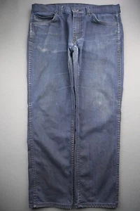 Pantalones de mezclilla Levi's 511 2014 de ajuste ajustado lavados negros elásticos talla 36x30 (MSR 36x28) - Imagen 1 de 9