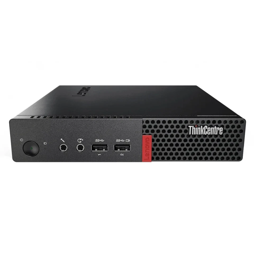 Lenovo ThinkCentre m910x Tiny PC i5-7500 3.4GHz 16GB 500gb SSD W10 pro desktop - Image 1 of 4
