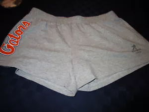 NEW REEBOK FLORIDA GATORS MENS RUNNING JERSEY KNIT SHORTS GRAY MEDIUM - Picture 1 of 1