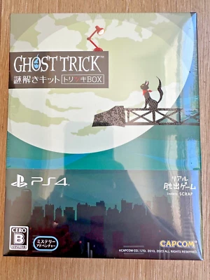 Ghost Trick Phantom Detective Mystery Solving Kit Tricky Box PS4 New JAP w Eng - Image 1 of 4