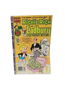 Vintage Richie Rich And Cadbury: The Perfect Butler #4 Harvey World Nov 1978 - Picture 1 of 13