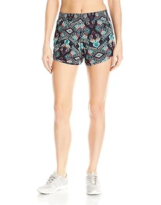 Neu mit Etikett Onzie Retro Damenshorts Yogashorts mehrfarbig S/M Dri Fit Chief - Bild 1 von 2