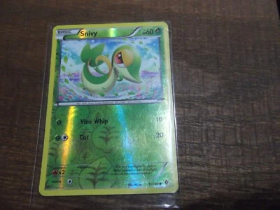 Snivy 11/149 Reverse Holo Boundaries Crossed Pokemon Card 2012 LP SALE! - Image 1 of 2