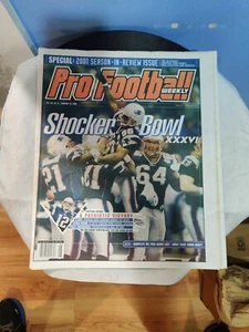 Pro Football Weekly February 18, 2002 Vol XVI No. 31 Patriots Over Rams SB XXXVI - Picture 1 of 5