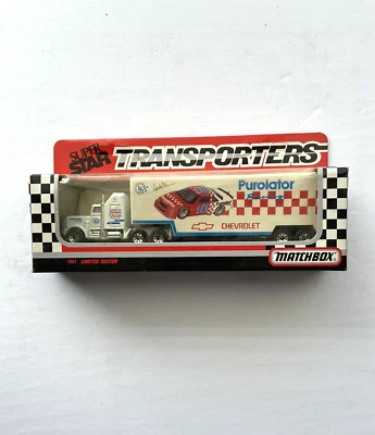 1990 Matchbox Super Star | Purolator 1:87 Racing Transporter - Image 1 of 4