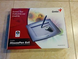 Genius MousePen 8 x 6-Inch Graphic Tablet for Home and Office - Picture 1 of 3