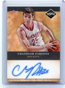 2012-13 LIMITED #17 CHANDLER PARSONS AUTOGRAPH, HOUSTON ROCKETS, 102215 (A) - Picture 1 of 1