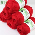 Sale New 6 Ballsx50g Super Soft Bamboo Cotton Baby Hand Knitting Crochet Yarn 11