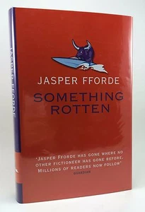 JASPER FFORDE Something Rotten UK 1st/1st Signed HB/DJ - Imagen 1 de 4