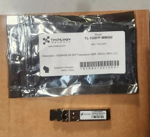 Techlogix 1G Multimode SFP Transceiver Module SX (TL-1GSFP-MM550) - Picture 1 of 3