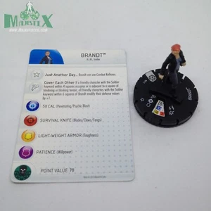 Heroclix Iron Man 3 Set de Película Brandt #011 Gravity Feed Figura con Tarjeta! - Imagen 1 de 1