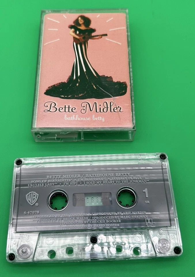 Bette Midler - Bathhouse Betty (Cassette Tape, 1998) Warner Bros - Image 1 of 1