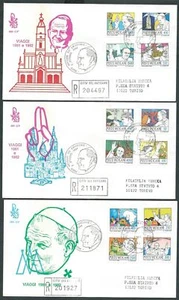 1984 VATICANO FDC VENETIA 189 VIAGGI DEL PAPA TIMBRO DI ARRIVO - VH - Picture 1 of 1