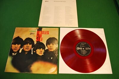 Beatles for Sale Japan LP 1.st press 1965 red vinyl Odeon OP-8442 - Bild 1 von 4