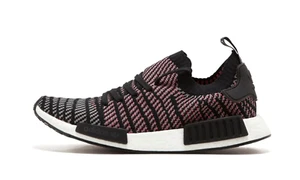 SALE ADIDAS NMD R1 STLT PK CORE BLACK GREY SOLAR PINK MENS CQ2386 NEW - Picture 1 of 1