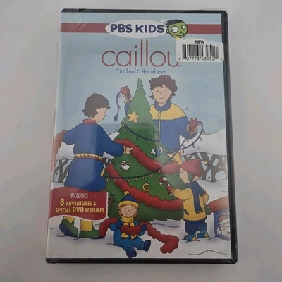 CAILLOU'S HOLIDAY - DVD, 2004 - Sealed - PBS Christmas**Buy 2 Get 1 Free** - Image 1 of 4
