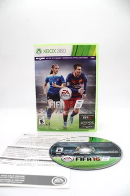 Refurbished Xbox 360 FIFA 16 2016 Complete CIB Mint Clean Disc Excellent - Image 1 of 4