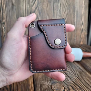 Minimalist Credit Card Holder , wallet men, cardholder, leather cardholder, - Picture 1 of 7