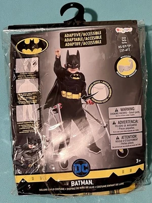 DC Comics: Batman / Disfraz / XS 3T-4T / Adaptable/Accesibilidad / Disfraz para niño Foto 1 de 3