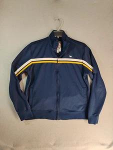 Giacca uomo Aeropostale pista grande blu full zip manica lunga finto collo casual - Foto 1 di 9